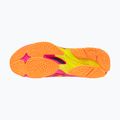 Încălțăminte de volei Mizuno Wave Lightning Elite pink tetra/fortune yellow/ligh 4