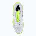 Încălțăminte de volei Mizuno Wave Momentum Pro Mid white/lightning yellow/dazzling blue 5