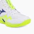 Încălțăminte de volei Mizuno Wave Momentum Pro Mid white/lightning yellow/dazzling blue 7