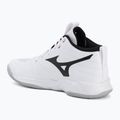 Încălțăminte de volei Mizuno Wave Momentum Pro Mid white/black/fiery red 3