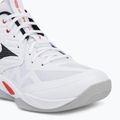 Încălțăminte de volei Mizuno Wave Momentum Pro Mid white/black/fiery red 7