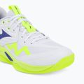 Încălțăminte de volei Mizuno Wave Momentum Pro white/lightning yellow/dazzling blue 7