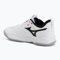 Încălțăminte de volei Mizuno Wave Momentum Pro white/black/fiery red 3