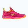 Încălțăminte de volei Mizuno Wave Luminous 3 mugen pink tetra/fortune yellow/ligh 2