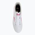 Încălțăminte de fotbal Mizuno Morelia Neo IV Pro AG white/fuchsia purple/fuchsia purple 5