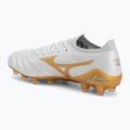 Încălțăminte de fotbal Mizuno Morelia Neo IV Beta Japan FG white/mp gold/cool gray 3c 3