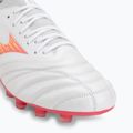 Încălțăminte de fotbal Mizuno Morelia Neo IV Beta Japan FG white/pink tetra/fuchsia purple 7