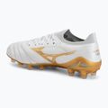 Încălțăminte de fotbal Mizuno Morelia Neo IV Beta Elite FG white/mp gold/cool gray 3c 3