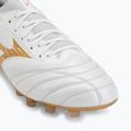 Încălțăminte de fotbal Mizuno Morelia Neo IV Beta Elite FG white/mp gold/cool gray 3c 7