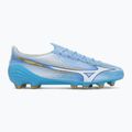 Încălțăminte de fotbal Mizuno Alfa III Elite FG celeste/white 2