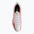 Încălțăminte de fotbal Mizuno Alfa III Elite FG white/fuchsia purple 5