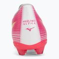 Încălțăminte de fotbal Mizuno Alfa III Select FG white/fuchsia purple 6