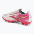Încălțăminte de fotbal pentru copii Mizuno Alfa III Select Jr FG white/fuchsia purple 3