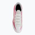 Încălțăminte de fotbal pentru copii Mizuno Alfa III Select Jr FG white/fuchsia purple 5