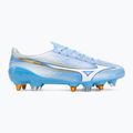 Încălțăminte de fotbal Mizuno Alfa III Elite Mix celeste/white 2