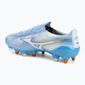 Încălțăminte de fotbal Mizuno Alfa III Elite Mix celeste/white 3