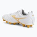 Încălțăminte de fotbal pentru copii Mizuno Monarcida Neo III Select FG white/mp gold 3