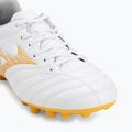 Încălțăminte de fotbal pentru copii Mizuno Monarcida Neo III Select AG white/mp gold 7