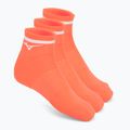 Șosete Mizuno Training Mid With Line Lava Orange