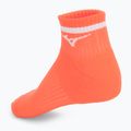 Șosete Mizuno Training Mid With Line Lava Orange 2