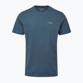 Tricou de trekking pentru bărbați Rab Stance Mountain Peak albastru QCB-66 4