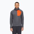 Hanorac bărbătesc Rab Superflux Hoody graphene/firecracker