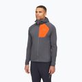 Hanorac bărbătesc Rab Superflux Hoody graphene/firecracker 2