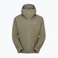 Geacă de ploaie pentru bărbați Rab Downpour Light light khaki 9