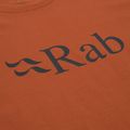Tricou pentru bărbați Rab Stance Logo red earth 3