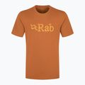 Tricou pentru bărbați  Rab Stance Tech Sketch red earth
