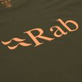 Tricou pentru bărbați Rab Stance Logo army 3