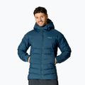 Geacă cu puf pentru bărbați Rab Infinity Windstopper Hoody tempest blue