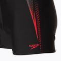 Boxeri de înot pentru bărbați Speedo Placement Aquashort negru/roșu 3