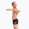 Speedo Medley Medley Logo Aquashort pantaloni de înot pentru copii albastru marin 8-1241006864 6