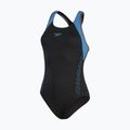 Speedo Hyperboom Splice Flyback costum de baie întreg pentru femei negru 8-00305015160 4