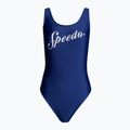 Speedo Logo Deep U-Back costum de baie dintr-o bucată albastru marin 8-00307614518