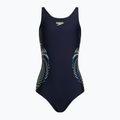 Speedo Plastisol Plastisol Placement Muscleback costum de baie o piesă pentru copii negru 8-0832414380