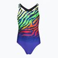 Costum de înot dintr-o singură piesă pentru copii Speedo Digital Placement Medalist blue/green