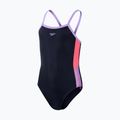 Speedo Dive Dive Thinstrap costum de baie o singură piesă pentru copii albastru marin 8-1286414303