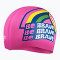 Șapcă pentru copii Speedo Printed Silicone Junior roz 8-0838614636 2