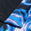 Pantaloni de baie Speedo Allover Digi V-Cut pentru bărbați, negru/albastru 7