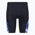 Pantaloni de baie Speedo Allover Digi V-Cut pentru bărbați, negru/albastru