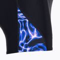 Boxeri de înot bărbați Speedo Allover Digi V-Cut negru/albastru 3