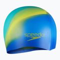 Cască de înot pentru copii Speedo Multi Colour Silicone Junior fluo artic/true cobalt/lemon drizzle 2