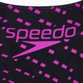 Speedo Medley Logo 1 Piece costum de baie pentru femei negru/violet 3