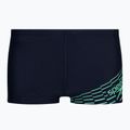 Speedo Medley Logo slip de înot pentru copii, bleumarin/verde