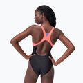 Costum de baie dintr-o bucată pentru femei Speedo Zip Colorblock anthracite 2