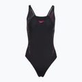 Costum de baie întreg pentru femei Speedo HyperBoom Splice Muscleback black/electric pink