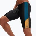 Costum de baie pentru bărbați Speedo Dive black/dark teal/mandarin Peel 6