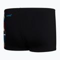 Boxeri de baie pentru copii Speedo Digital Panel black/white/watermelon 2
